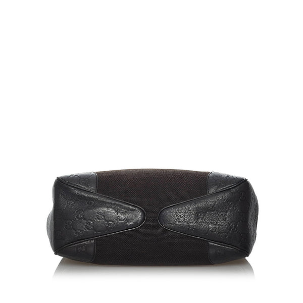 グッチ ＧGキャンバス ワンショルダーバッグ 257265 ブラウン キャンバス レザー レディース GUCCI 【中古】