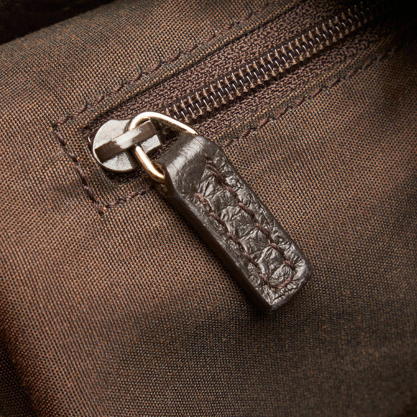 グッチ ＧGキャンバス ワンショルダーバッグ 257265 ブラウン キャンバス レザー レディース GUCCI 【中古】