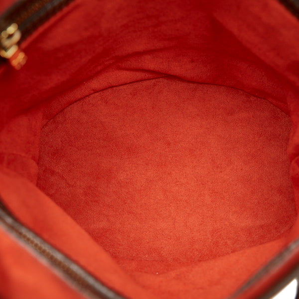 ルイ ヴィトン ダミエ マレ N42240 エベヌ PVC レザー ハンドバッグ レディース LOUIS VUITTON 【中古】
