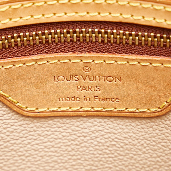 ルイ ヴィトン モノグラム バケットPM ハンドバッグ トートバッグ M42238 ブラウン PVC レザー レディース LOUIS VUITTON 【中古】