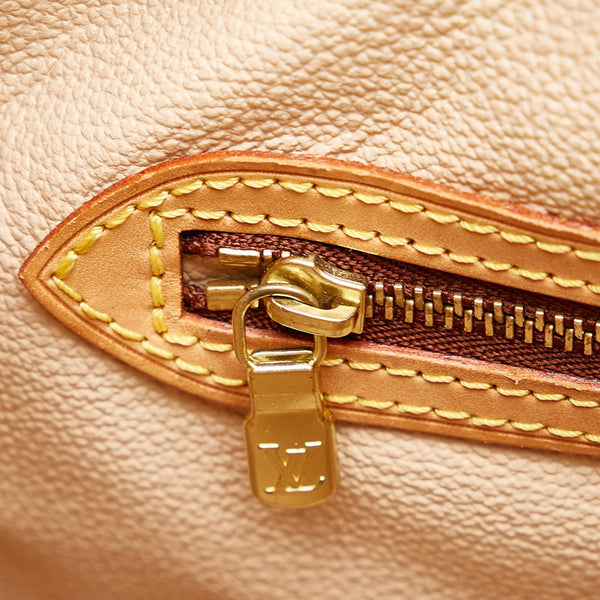 ルイ ヴィトン モノグラム バケットPM ハンドバッグ トートバッグ M42238 ブラウン PVC レザー レディース LOUIS VUITTON 【中古】