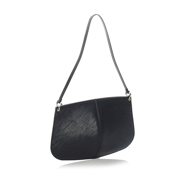 ルイ ヴィトン エピ ポシェット ドゥミリュンヌ M52622 ノワール レザー ポーチ レディース LOUIS VUITTON 【中古】
