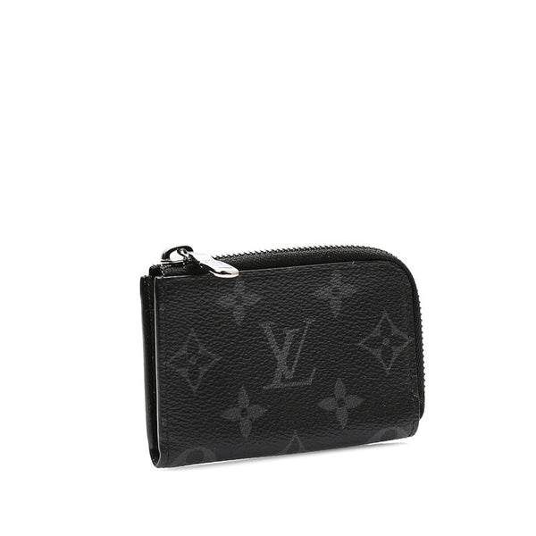 ルイ ヴィトン モノグラム エクリプス ポルトモネ ジュール コインケース M63536 グレー PVC レザー メンズ LOUIS VUITTON 【中古】