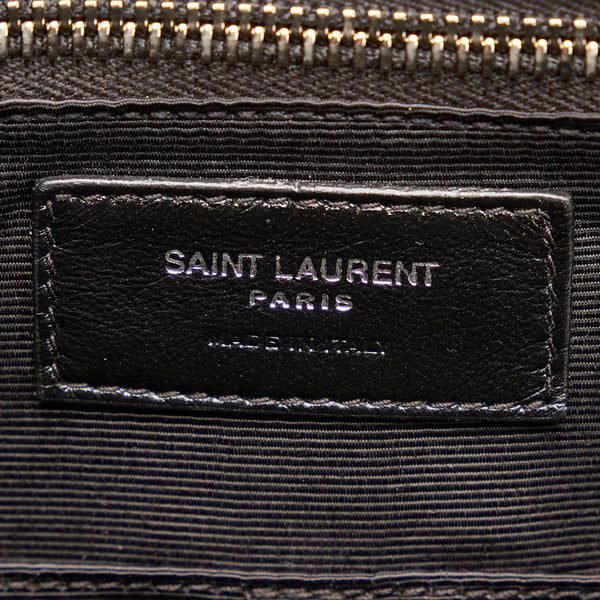 サンローラン ビジネスバッグ ブラック レザー メンズ SAINT LAURENT 【中古】
