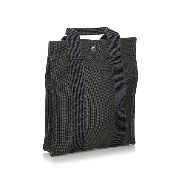 エルメス エールライン アドPM グレー キャンバス リュック・デイパック レディース HERMES 【中古】