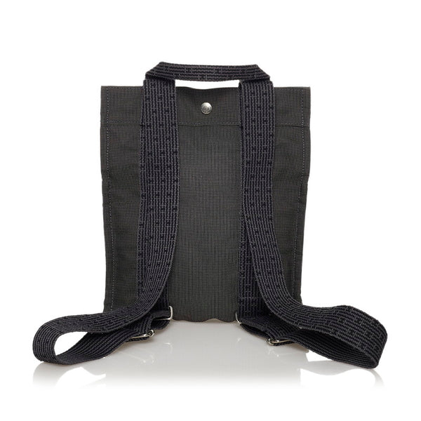 エルメス エールライン アドPM グレー キャンバス リュック・デイパック レディース HERMES 【中古】