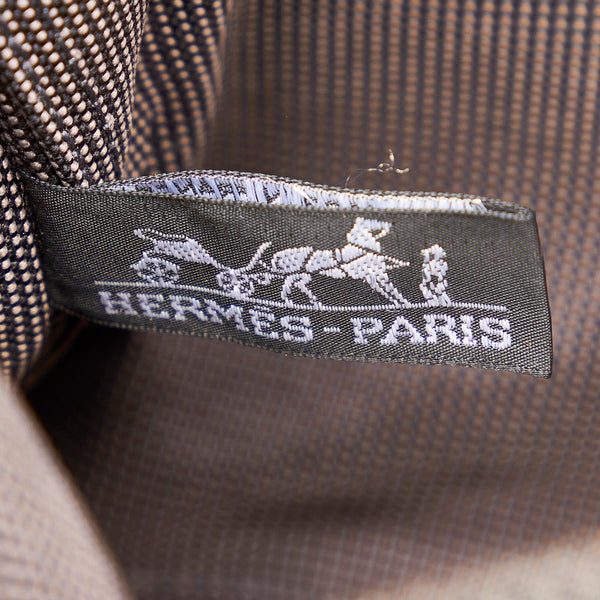 エルメス エールライン アドPM グレー キャンバス リュック・デイパック レディース HERMES 【中古】
