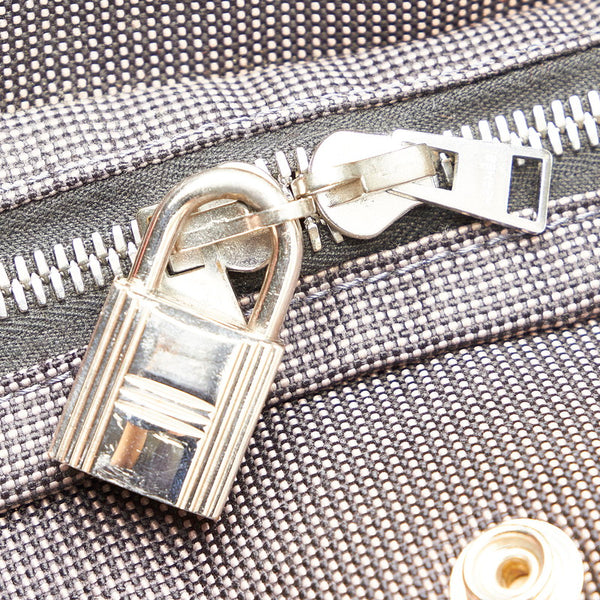 エルメス エールライン アドPM グレー キャンバス リュック・デイパック レディース HERMES 【中古】