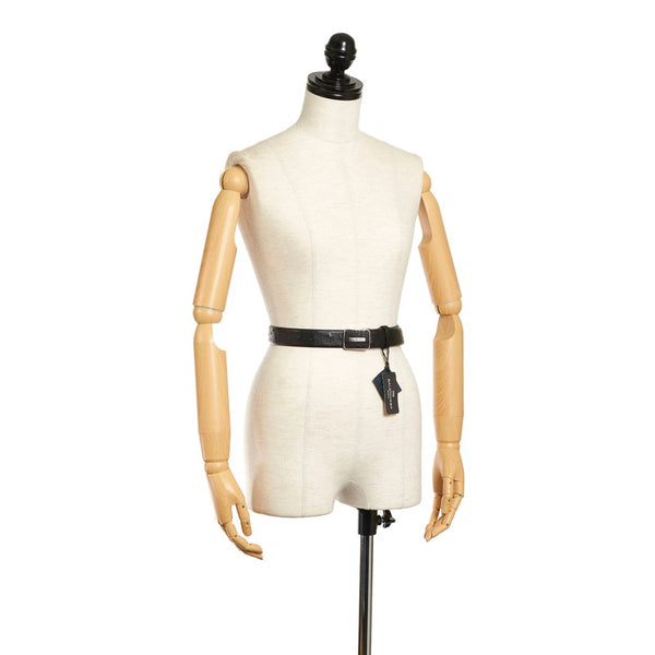 バレンシアガ ベルト ブラック オーストリッチ メンズ BALENCIAGA 【中古】