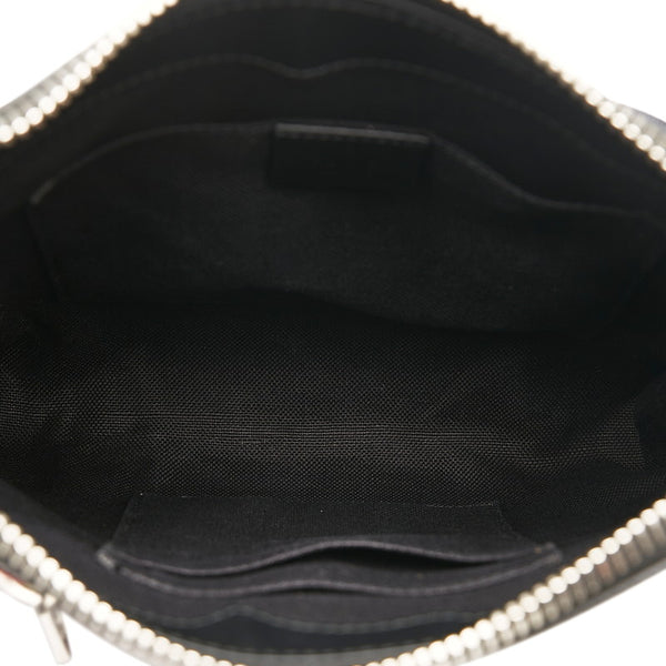 グッチ GGスプリーム クーリエ 斜め掛け ショルダーバッグ メッセンジャーバッグ 547751 ブラック マルチカラー PVC キャンバス メンズ GUCCI 【中古】