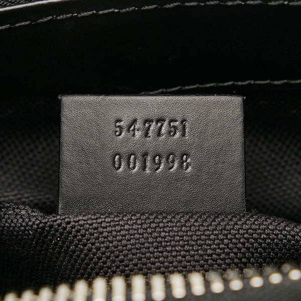 グッチ GGスプリーム クーリエ 斜め掛け ショルダーバッグ メッセンジャーバッグ 547751 ブラック マルチカラー PVC キャンバス メンズ GUCCI 【中古】