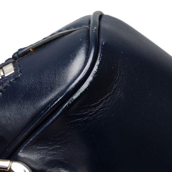 グッチ グッチシマ JAPAN EXCLUSIVE ボディバッグ ウエストバッグ ショルダーバック 450970 ネイビー レザー メンズ GUCCI 【中古】