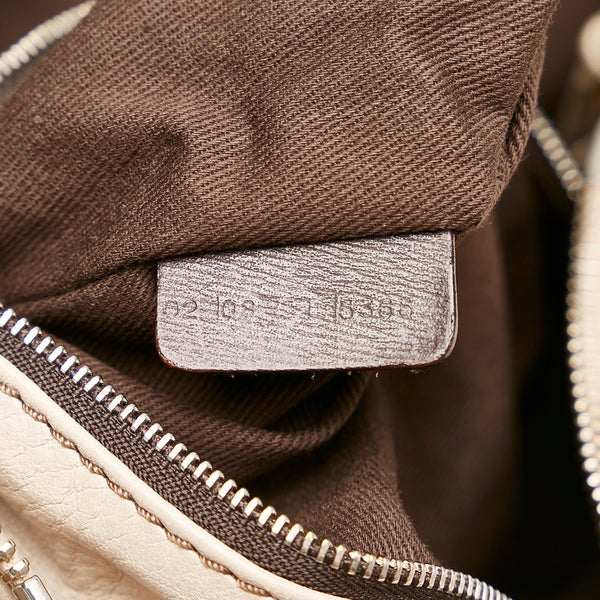 クロエ パディントン ハンドバッグ アイボリー レザー レディース Chloe 【中古】