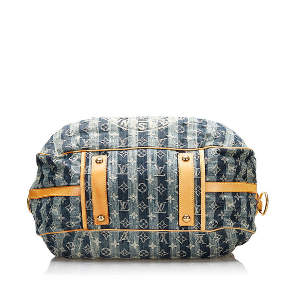 ルイ ヴィトン モノグラム デニム カバレイエGM ハンドバッグ ショルダーバッグ 2WAY M95336 レディース LOUIS VUITTON 【中古】