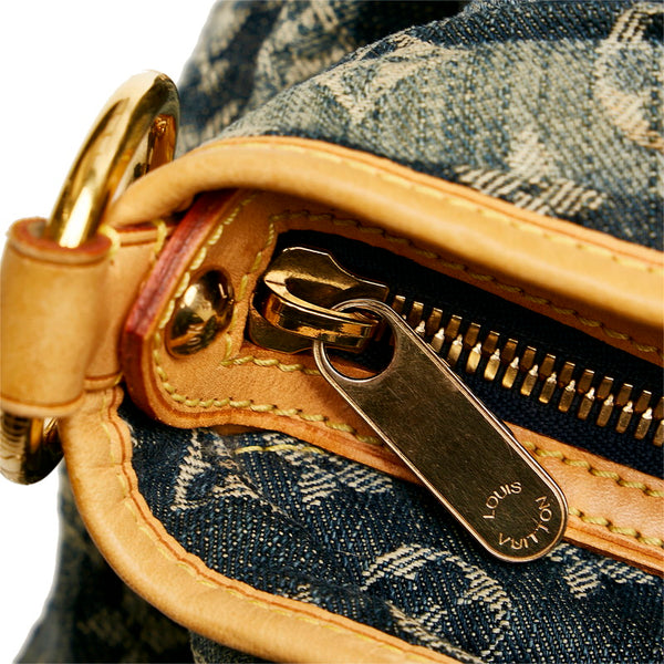 ルイ ヴィトン モノグラム デニム カバレイエGM ハンドバッグ ショルダーバッグ 2WAY M95336 レディース LOUIS VUITTON 【中古】