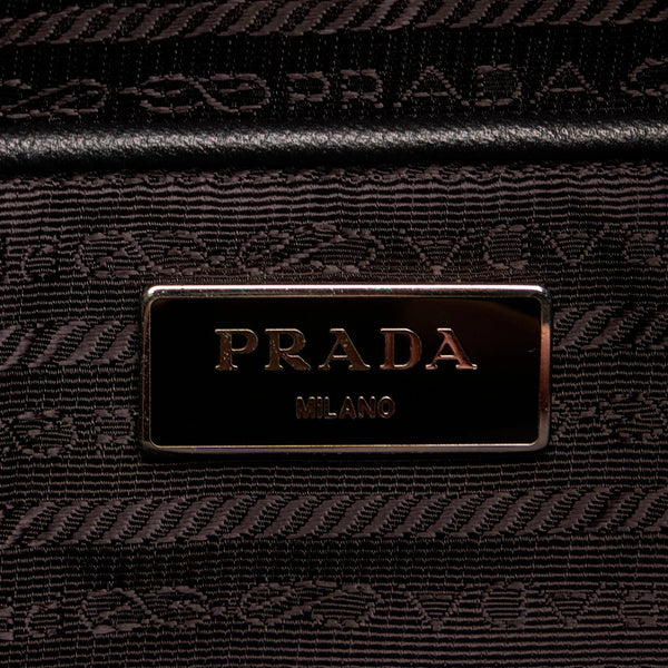 プラダ カモフラージュ グリーン ナイロン レザー リュック バックパック メンズ PRADA 【中古】