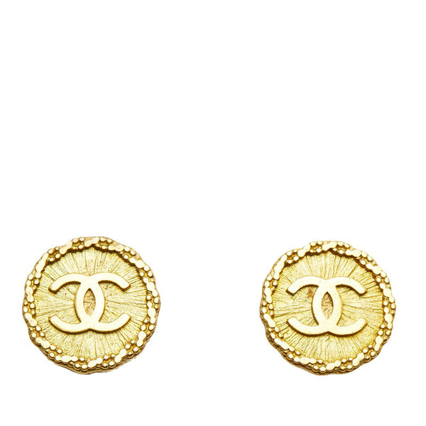 シャネル ヴィンテージ ココマーク イヤリング ゴールド メッキ レディース CHANEL 【中古】