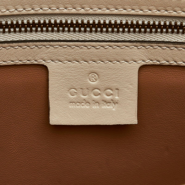 グッチ クイーンマーガレット ハンドバッグ ショルダーバッグ 2WAY 476541 ホワイト パイソン レディース GUCCI 【中古】