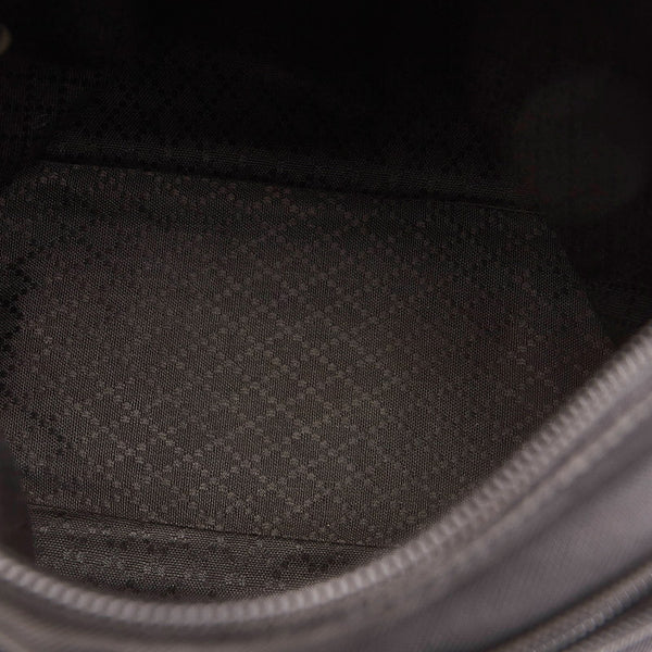 グッチ バンブー ショルダーバッグ 000 2058 ブラック キャンバス レザー レディース GUCCI 【中古】