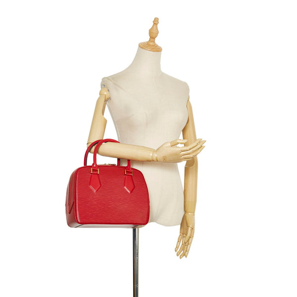 ルイ ヴィトン エピ サブロン ハンドバッグ M52047 レッド レザー レディース LOUIS VUITTON 【中古】