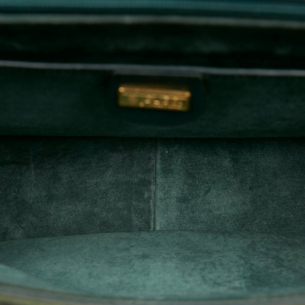 グッチ ソーホー 001 106 0399 カーキ スウェード レザー ショルダーバッグ メンズ GUCCI 【中古】