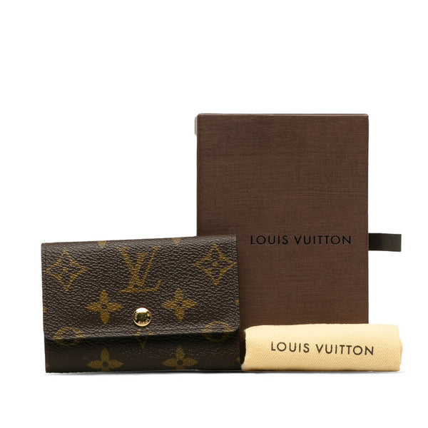 ルイ ヴィトン モノグラム ミュルティクレ6 キーケース M62630 ブラウン PVC レザー レディース LOUIS VUITTON 【中古】
