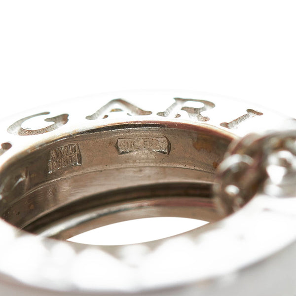 ブルガリ K18WG ホワイトゴールド ビーゼロワン ネックレス レディース BVLGARI 【中古】