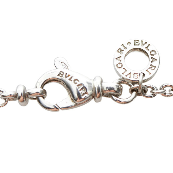 ブルガリ K18WG ホワイトゴールド ビーゼロワン ネックレス レディース BVLGARI 【中古】