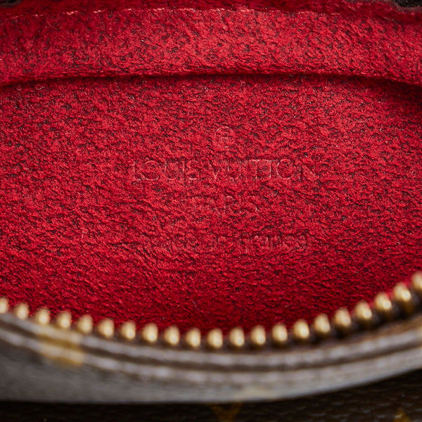 ルイ ヴィトン モノグラム パルティシオン アクセサリーポーチ ミニバッグ M51901 ブラウン PVC レザー レディース LOUIS VUITTON 【中古】