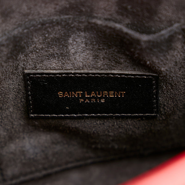 サンローラン サックドジュール ハンドバッグ ショルダーバッグ2WAY ピンク レザー レディース SAINT LAURENT 【中古】