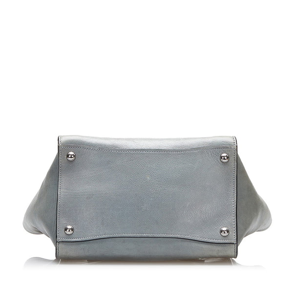 プラダ ハンドバッグ ショルダーバッグ 2WAY B2625M MARINE ライトブルー レザー レディース PRADA 【中古】