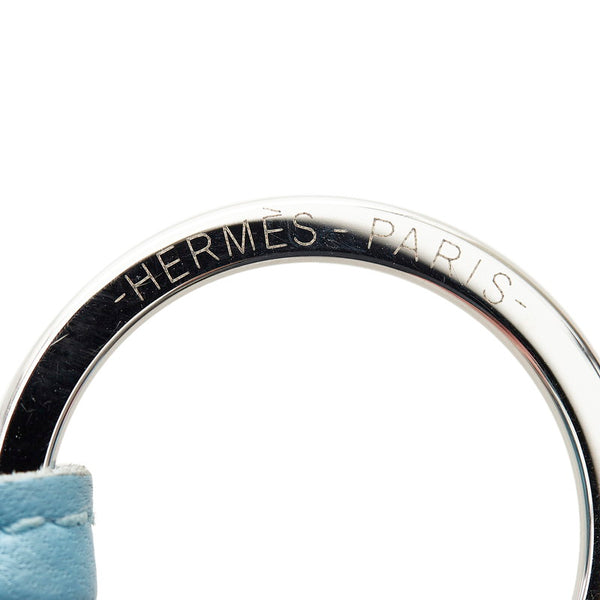 エルメス カルメン タッセル チャーム キーホルダー セレステ アニョーミロ アニョーミロ レディース HERMES 【中古】
