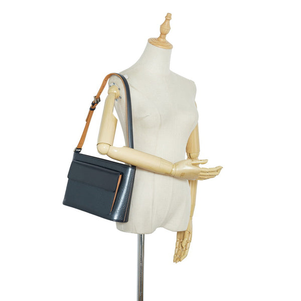 ルイ ヴィトン モノグラム アンプラント アルストン ハンドバッグ ショルダーバッグ M55125 ブルー レザー レディース LOUIS VUITTON 【中古】