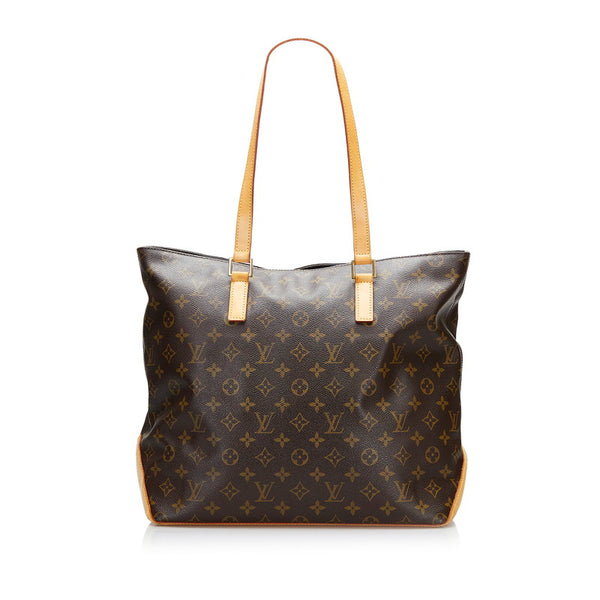 ルイ ヴィトン モノグラム カバメゾ ショルダーバッグ トートバッグ  M51151 ブラウン PVC レザー レディース LOUIS VUITTON 【中古】