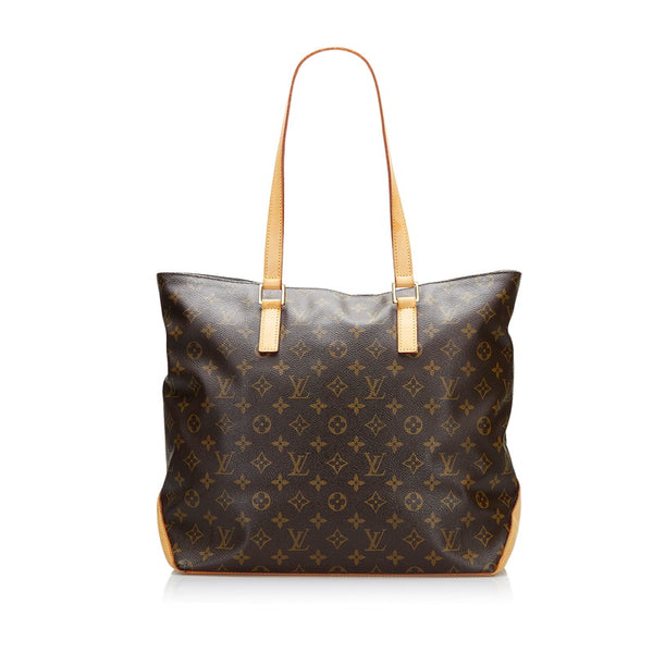 ルイ ヴィトン モノグラム カバメゾ ショルダーバッグ トートバッグ  M51151 ブラウン PVC レザー レディース LOUIS VUITTON 【中古】
