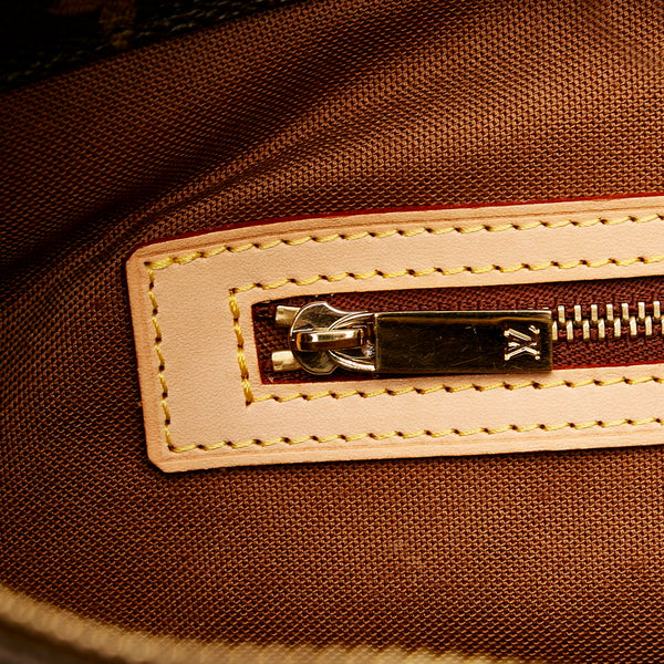 ルイ ヴィトン モノグラム カバメゾ ショルダーバッグ トートバッグ  M51151 ブラウン PVC レザー レディース LOUIS VUITTON 【中古】