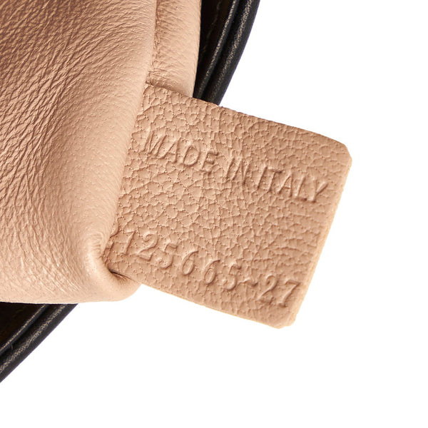 クロエ ハンドバッグ ブラック ベージュ レザー レディース Chloe 【中古】