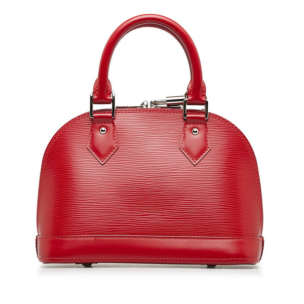 ルイ ヴィトン エピ アルマBB ハンドバッグ ショルダーバッグ 2WAY M41160 コクリコ レッド レザー レディース LOUIS VUITTON 【中古】