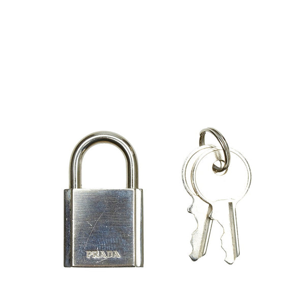 プラダ カデナ シルバー メタル レディース PRADA 【中古】