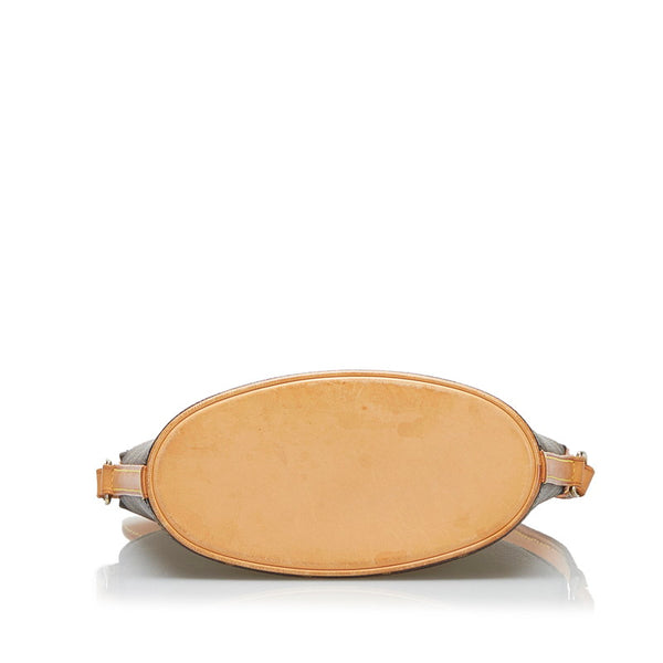 ルイ ヴィトン モノグラム ドルーオ 斜め掛け ショルダーバッグ  M51290 ブラウン PVC レザー レディース LOUIS VUITTON 【中古】