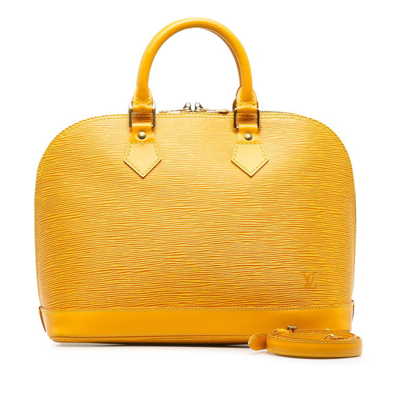 ルイ ヴィトン エピ アルマ ハンドバッグ ショルダーバッグ 2WAY M52149 タッシリイエロー レザー レディース LOUIS VUITTON 【中古】