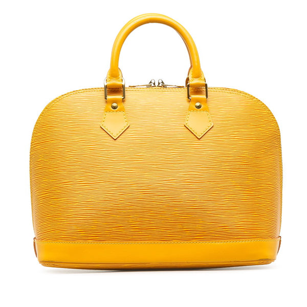 ルイ ヴィトン エピ アルマ ハンドバッグ ショルダーバッグ 2WAY M52149 タッシリイエロー レザー レディース LOUIS VUITTON 【中古】
