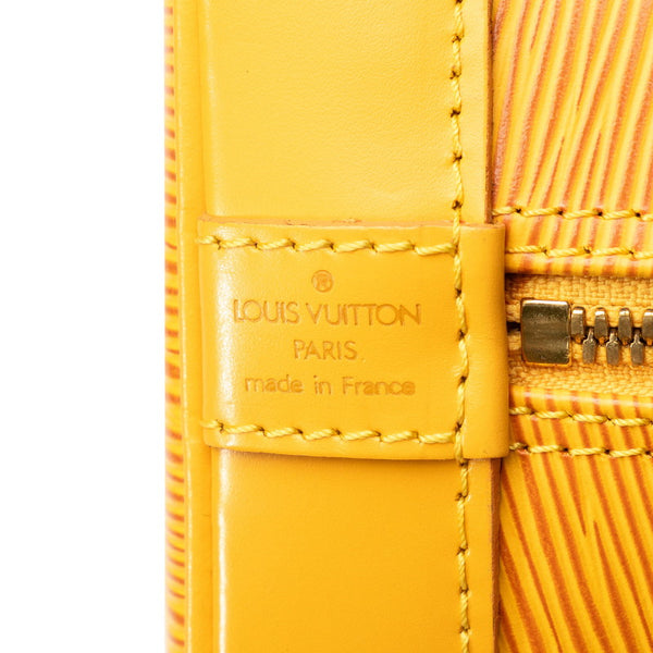 ルイ ヴィトン エピ アルマ ハンドバッグ ショルダーバッグ 2WAY M52149 タッシリイエロー レザー レディース LOUIS VUITTON 【中古】