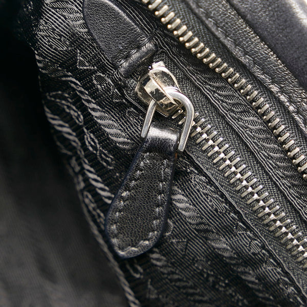 プラダ ハンドバッグ ショルダーバッグ 2WAY ブラック レザー レディース PRADA 【中古】
