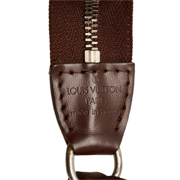 ルイ ヴィトン エピ アクセソワール 24 ポーチ M5294D ブラウン レザー レディース LOUIS VUITTON 【中古】