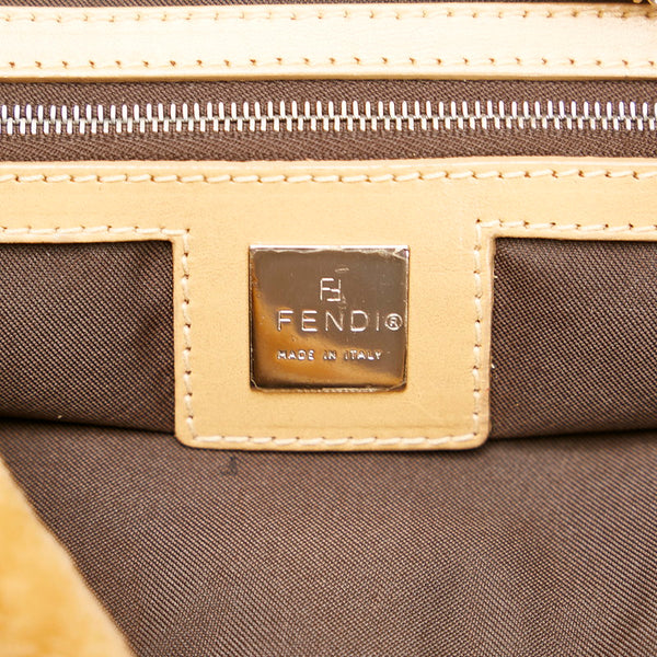 フェンディ ハンドバッグ 15786 ブラウン ムートン レディース FENDI 【中古】