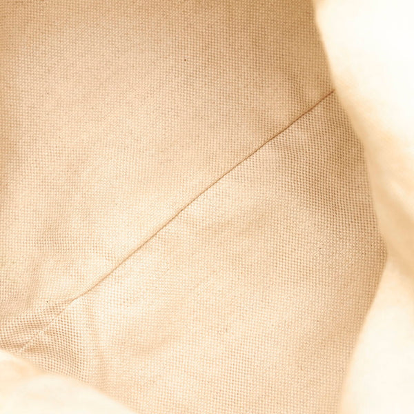 グッチ レオパード リュック バックパック 353476 グレー ナイロン メンズ GUCCI 【中古】