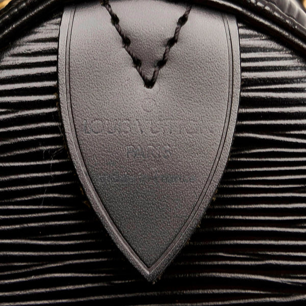 ルイ ヴィトン エピ スピーディ25 ハンドバッグ ミニボストン M43012 ノワール レザー レディース LOUIS VUITTON 【中古】