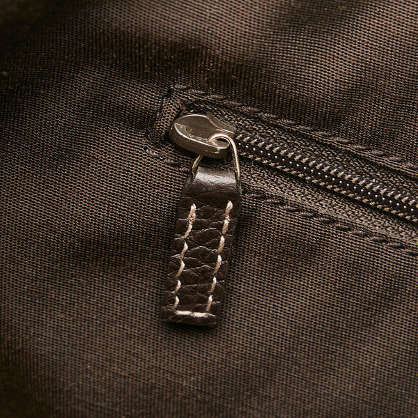 グッチ GGクリスタル トートバッグ ショルダーバッグ 268639 ベージュ ブラウン PVC レザー レディース GUCCI 【中古】