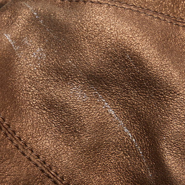 ジミーチュウ ハンドバッグ ブラウン レザー レディース JIMMY CHOO 【中古】